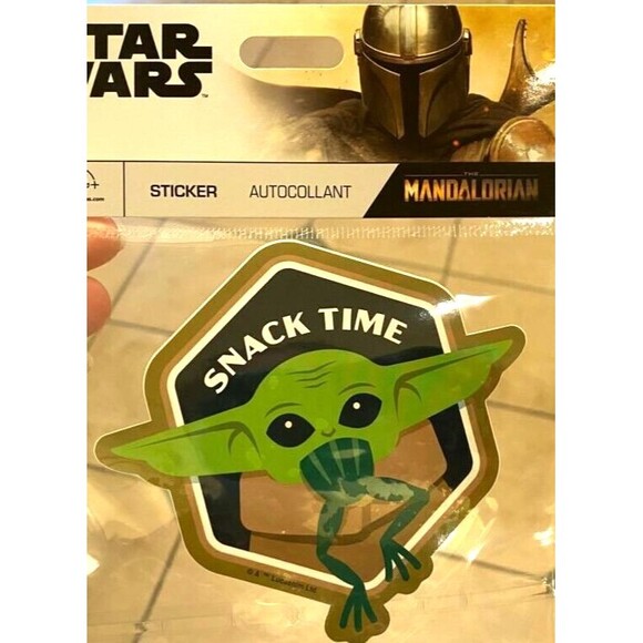 Disney Other - Disney Parks Sticker THE CHILD Snack TimeStar Wars The Mandalorian Baby Yoda
